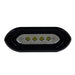 ShadowCaster Flush Mount Spreader Light  Black Housing  White SCMSLF4XGWBK