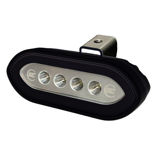 ShadowCaster Bracket Mount Spreader Light  Black Housing  White SCMSLB4XGWBK
