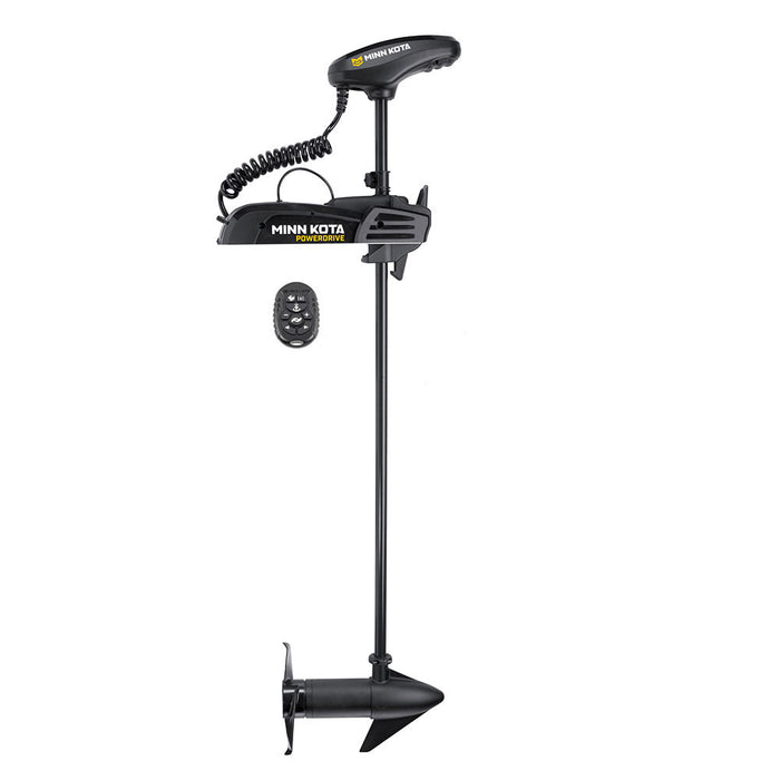 Minn Kota PowerDrive 55 Trolling Motor wMicro Remote  12V  55LB  54 Remanufactured 1377620