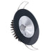 Lumitec Illusion Flush Mount LED Down Light  Spectrum RGBW  Warm White  Black Housing  Chrome Reflector 117165