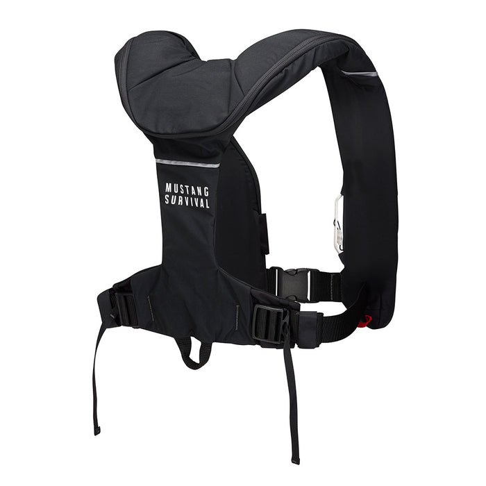 Mustang Elite 190 Offshore Inflatable PFD  Black MD3170130