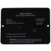 SafeTAlert 62 Series Marine Carbon Monoxide Alarm  24V Flush Mount  Black 62542BLMARINE24V