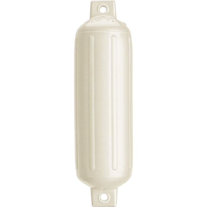 Polyform G4 Twin Eye Fender 65 x 22  Metallic White G4 METALLIC WHITE