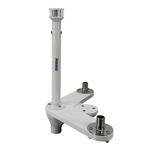 Seaview Triple Mount Adapter wC5 Certified LED Light 12 Post  Threaded 114 Thread Bases fGPS Units PMU2ALED12C5