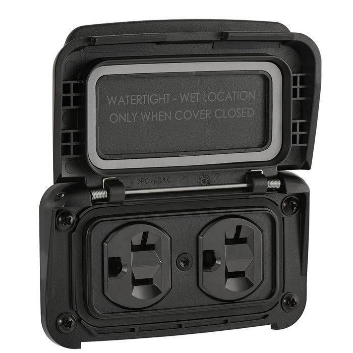 Scanstrut Ventura Series Dual AC Outlet  125V  20A SCVP1