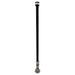 Seaview 36 Manually Folding Light Post w316 Stainless Steel Base  LTBLED12C5 Navigation Light  Black SVMHB136LEDSSB