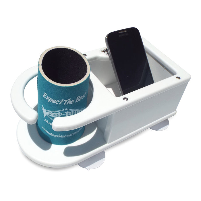 Deep Blue Marine MB1 Single Cup Holder wStorage MB1
