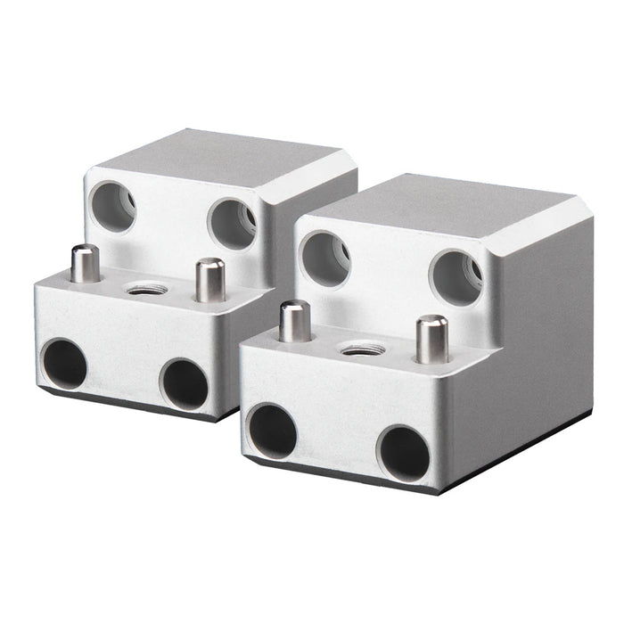 PTM Watersports Board Rack Mount  4 Bolt  Silver  Pair P131681400TEBCL