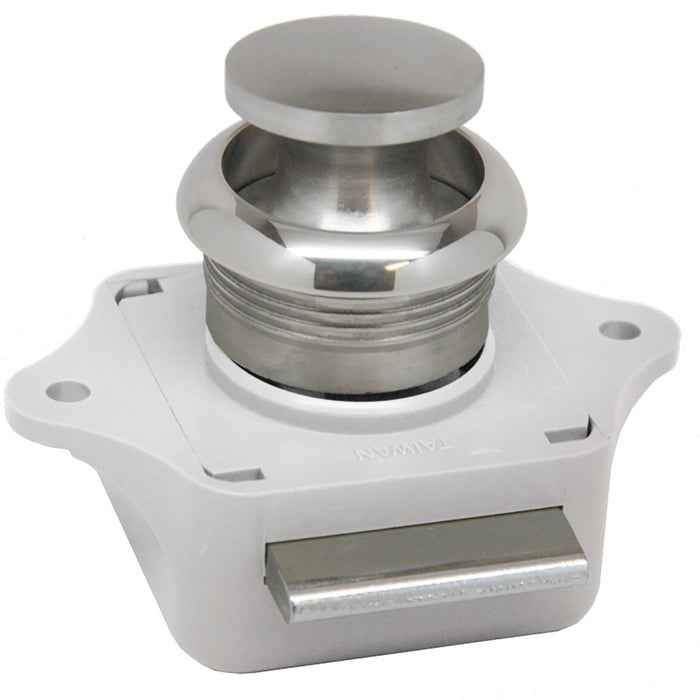 SeaDog Push Button Rim Latch  Stainless SteelPlastic Housing 2253001