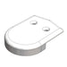 TACO 2 Rub Rail End Cap  White F900001WN