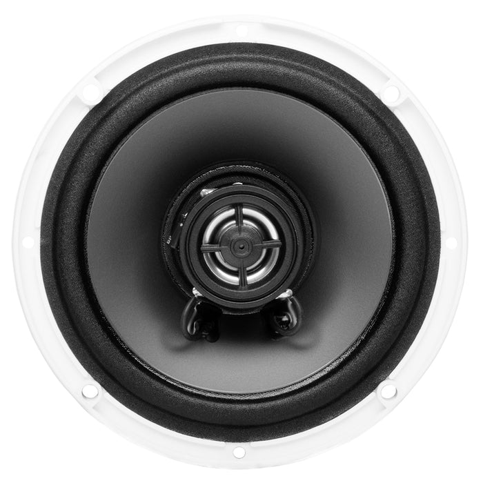 Boss Audio MR50 525 Round Speakers  White  Pair MR50