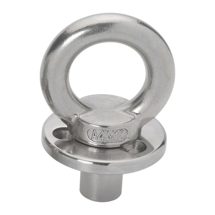 Barton Deck Plate wFixing  Eye wBlanking Plug  M12 Eye 60362