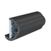 TACO SuproFlex Rub Rail Kit wFlex Vinyl Overlay Insert  158H x 78W x 60L  Black wBlack Insert V119991BBK602