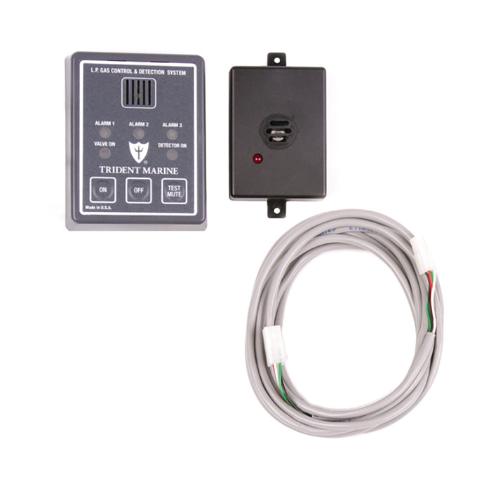 Trident Marine 1224V Full Detection Panel wGas Detector  10 Quick Cable  Solenoid Not Included 13007760