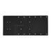 Sea Brackets 18 Straight Trolling Motor Plate  Black SEA2324BLK