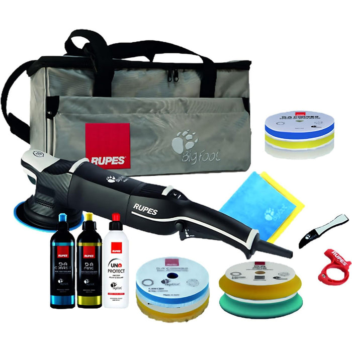 RUPES Random Orbital Polisher Bigfoot LHR15 Mark V Complete Kit LHR15VUSCMP