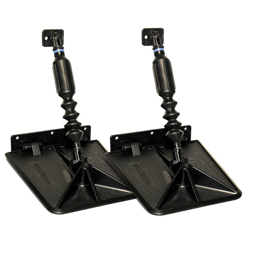 Smart Tab SX Composite Trim Tabs by Lectrotab 95 x 10 f1216 Boat w40  80HP  Black SX951040