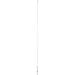 Scout 8 QuickFit White VHF Antenna w5M Cable  FME Quick 6 Foam Filled 6db Solid Brass  Copper Element PF AN NVHF00040T