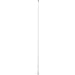 Scout 5 White VHF Antenna 3dB Nylon Ferrule w5M RG58 Coax KS22 PF AN NVHF00002T