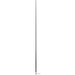 Scout 8 Black VHF Antenna 6dB Stainless Steel Ferrule w5M RG58 Coax Includes PL259 KS42 PF AN NVHF00009T
