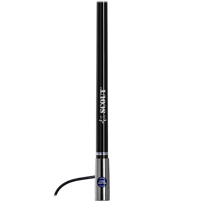 Scout Titan Series 4 Black AMFM Antenna Fiberglass PF AN NAMFM012T