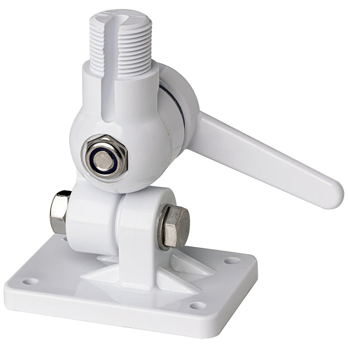 Scout FourWay Nylon Ratchet Mount  White PF AC NBASE001
