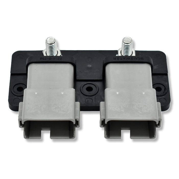 Bluewater Dual 12 Position Male Sealed Deutsch Connector Busbar  516 Stud 2314D256