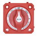 Bluewater OnOff 4 Post Dual Circuit Battery Switch wo Base  Panel Mount  Red 980001010