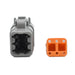 Bluewater 6 Position DTM Female Connector wWedge Lock DTM066S
