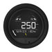 Veratron VL Digital 85 wTriangular Black Bezel B00205801