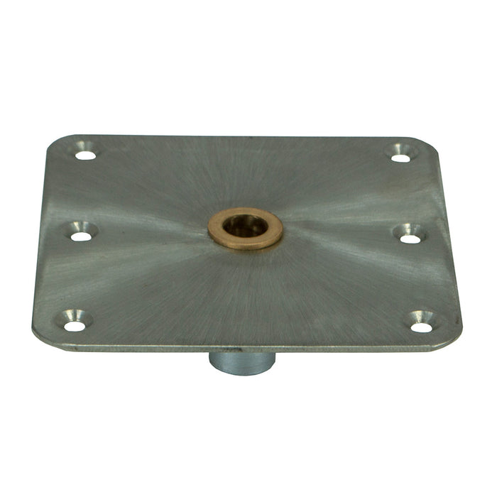 Springfield KingPin Standard Square Steel Base wBrass  7x7 3620001B