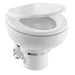 Dometic MasterFlush 7160 White Electric Macerating Toilet wOrbit Base Raw Water Flush  24V 9610007275