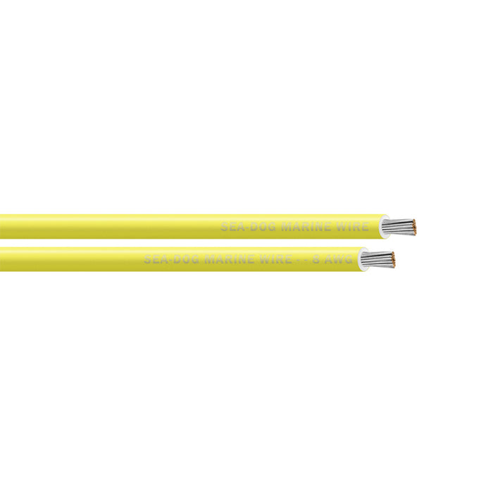 SeaDog 8 AWG Yellow Primary Wire  50 8008031