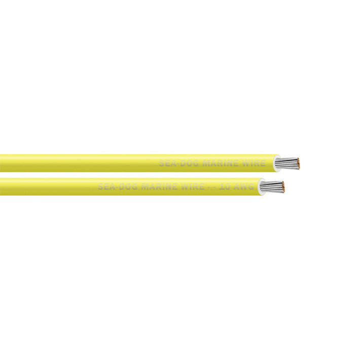 SeaDog 10 AWG Yellow Primary Wire  100 8010032
