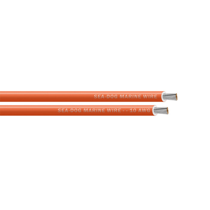 SeaDog 10 AWG Orange Primary Wire  500 8010087