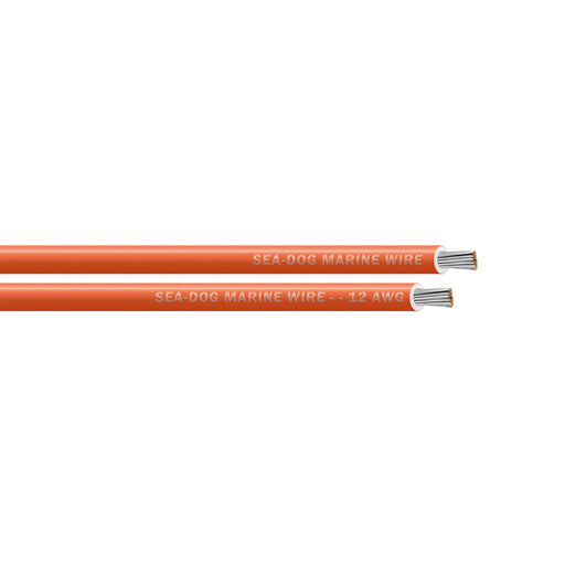 SeaDog 12 AWG Orange Primary Wire  400 8012086