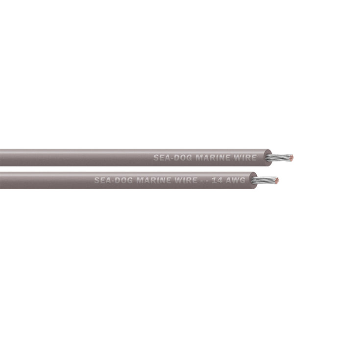 SeaDog 14 AWG Grey Primary Wire  100 8014112
