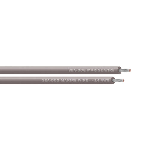 SeaDog 14 AWG Grey Primary Wire  1000 8014119