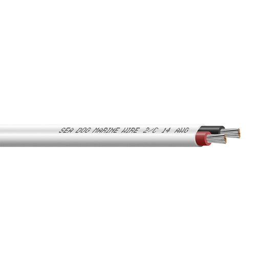 SeaDog 142 AWG Flat Duplex Wire  RedBlack  500 8014207
