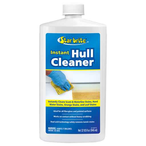 Star brite Instant Hull Cleaner  Wipe On Rinse Off Formula  32 oz 81732