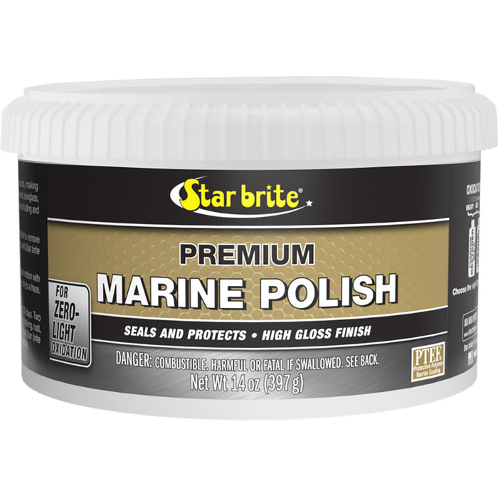 Star brite Premium Marine Polish  UV Protection  High Gloss Finish  14 oz 85714