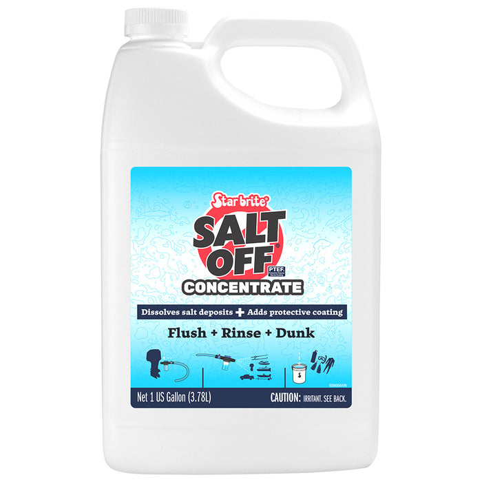 Star brite Salt Off  Concentrate Salt Remover Wash  Engine Flush  1 Gallon 93900
