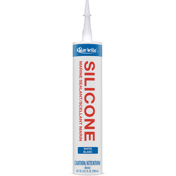 Star brite Marine Silicone Sealant  White  103 oz 82121
