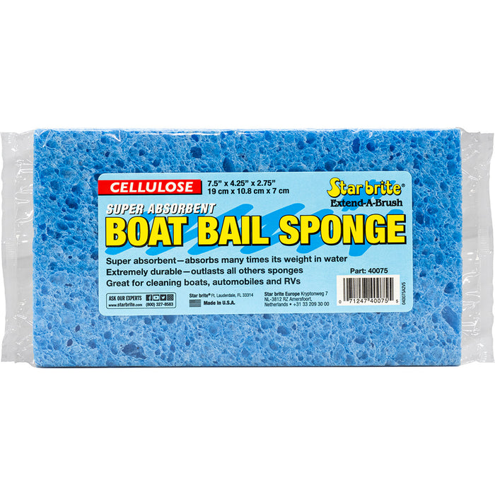 Star brite Super Absorbent Cellulose Bail Sponge XL  75 x 425 x 275 40075
