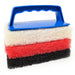 Star brite Large MultiTexture Scrub Pad Kit wInterchangeable Handle 42023
