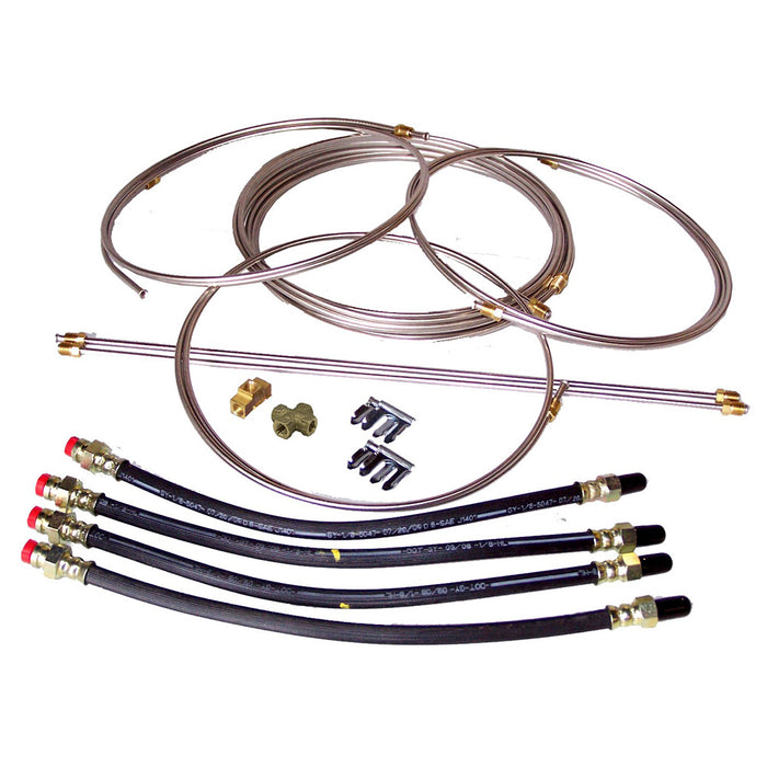 Load Rite Stainless Steel Brake Line Kit fTandem Trailer 601710S