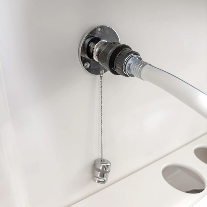 Flushmaster Quick Connect Water Fitting 12 Barb SMQCWFSS12