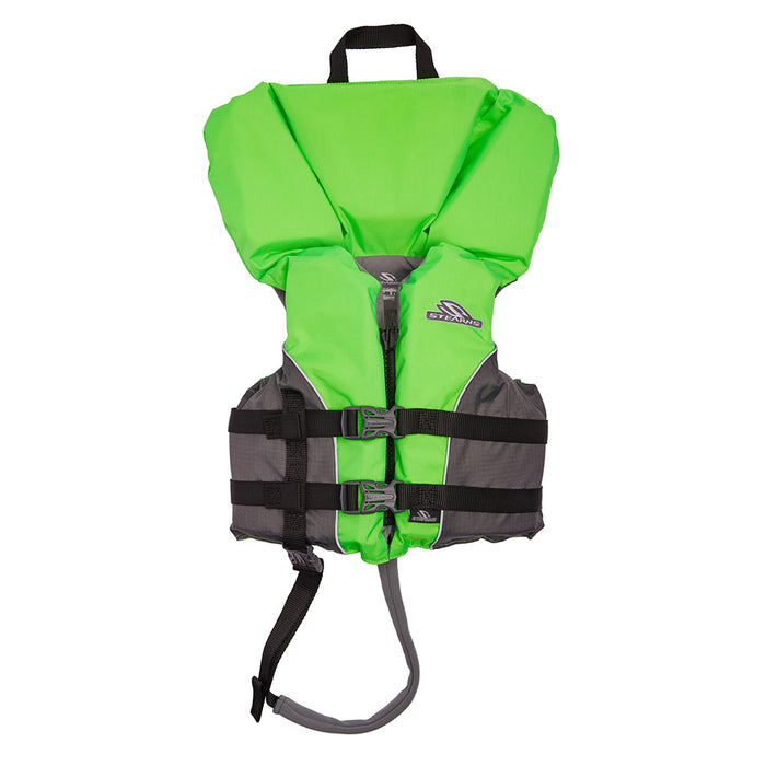 Stearns Heads Up Type II Child Life Jacket  Green  3050lbs 2000036405