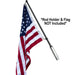 TACO Carbon Fiber Flag Pole wJLock System  54 FP0125CF54