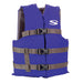 Stearns Adult Life Vest USCG Approved Type III PFD  Blue  Standard Fit 2158937